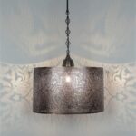 Marokkanischer Wohnzimmer Hängelampenschirm - Orientalisches Boho Design