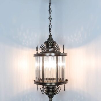 Moderne Türkische Pyrex Glas Deckenleuchte - Orientalische Hängeleuchte