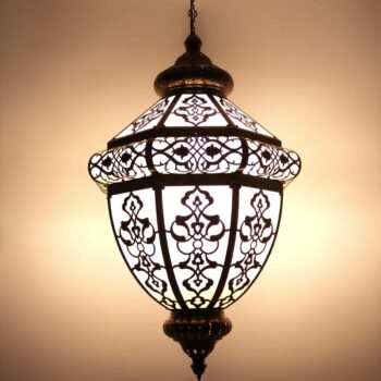 Türkische Laser Cut Laterne - Pendelleuchte mit Orientalischem Muster