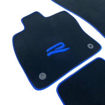 Fußmattensatz Autoteppich Automatten Velours VW Caddy 2K SA SB Rline