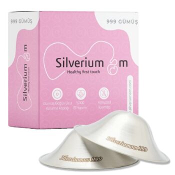 Silberhütchen aus 999er Silber Hilfe bei beanspruchten Brustwarzen (2 Stück)