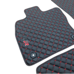 Fußmattensatz Autoteppich Automatten Leder für Seat Cupra ATECA KH7 2018–2025