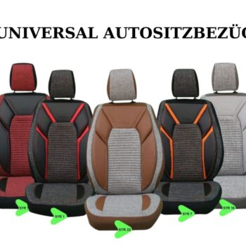 Komplettset Autositzbezüge Universal DACIA Duster Dokker Lodgy Logan Sandero