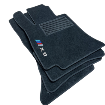 Autofußmatten für BMW X3 E83 F25 G01 G08 IX03 MPerformance Autoteppich Allwetter