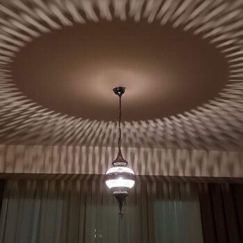 Marokkanische Wohnzimmer Hängelampe - Pendelleuchte - Nachtlicht Boho Stil