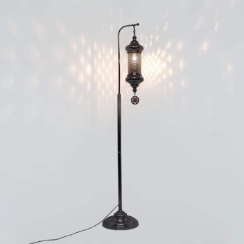 Bodenmosaiklampe Türkisch handgefertigtes mundgeblasenes Glas Wohnzimmerlampe