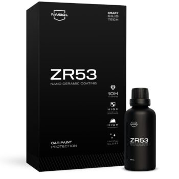 Nasiol ZR53 Nano Ceramic Car Coating, Keramikversiegelung, Lackversiegelung,Keramik Autolack Versiegelung,9H Kratzfestigkeit (50 ml)
