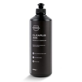 Nasiol CleaRub 305 Silikonfreier schwere Kratzer-Entfernung,Autopolitur Kratzer Entfernen,Polierpaste Auto,Kratzerentferner Autolack, Poliermittel für Auto,Detailer Auto, 0,5 Kg