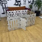 PLAYPEN für Kaninchen & Meerschweinchen – 40x60 cm – Leichtes Gehege für Kleintiere – Tragbar & Erweiterbar – Spielbereich für drinnen & draußen